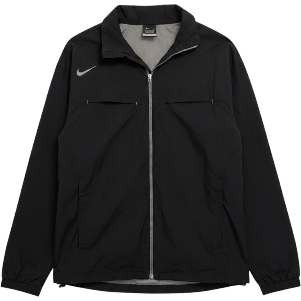 Men Coat Nike Golf Storm-FIT 10 Jacket XL Black Full Zip Windbreaker RN56323